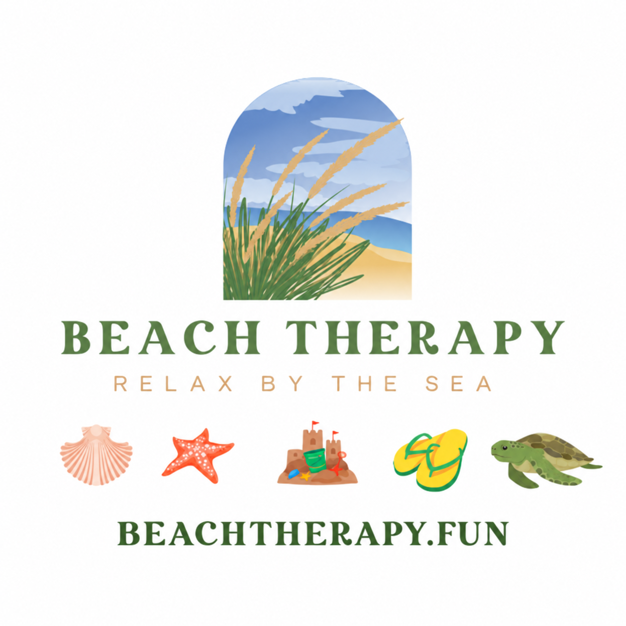 Beach Therapy — Relax by the Sea — BEACHTHERAPY.FUN