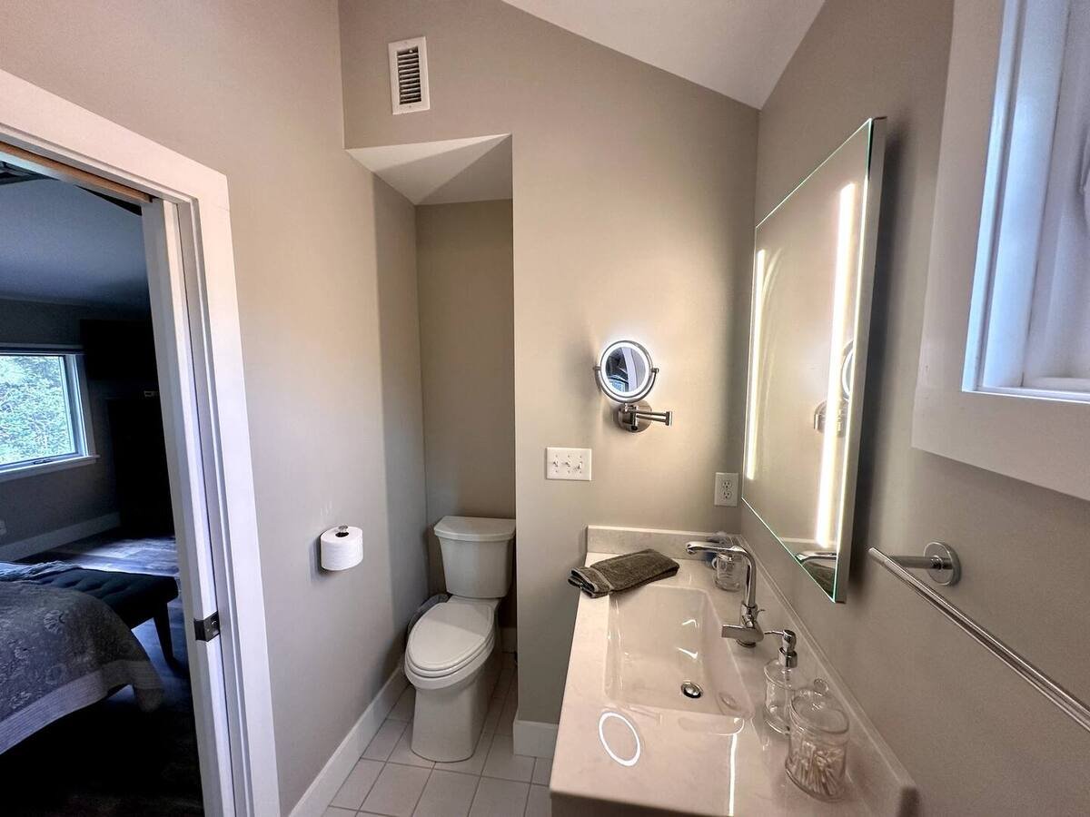 Master bathroom vanity