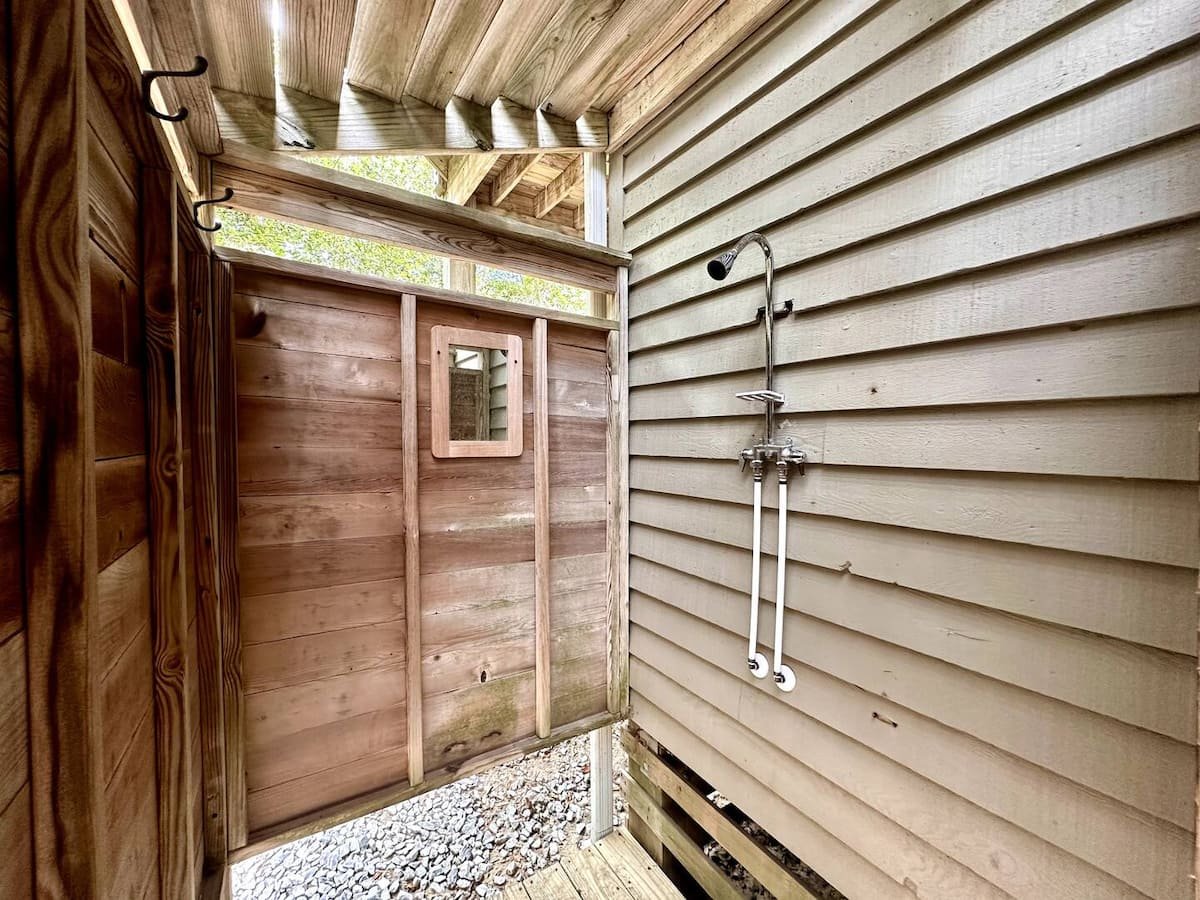 Outdoor shower